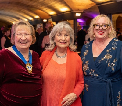 Sheila Webster, Baroness Helena Kennedy KC and Diane McGiffen