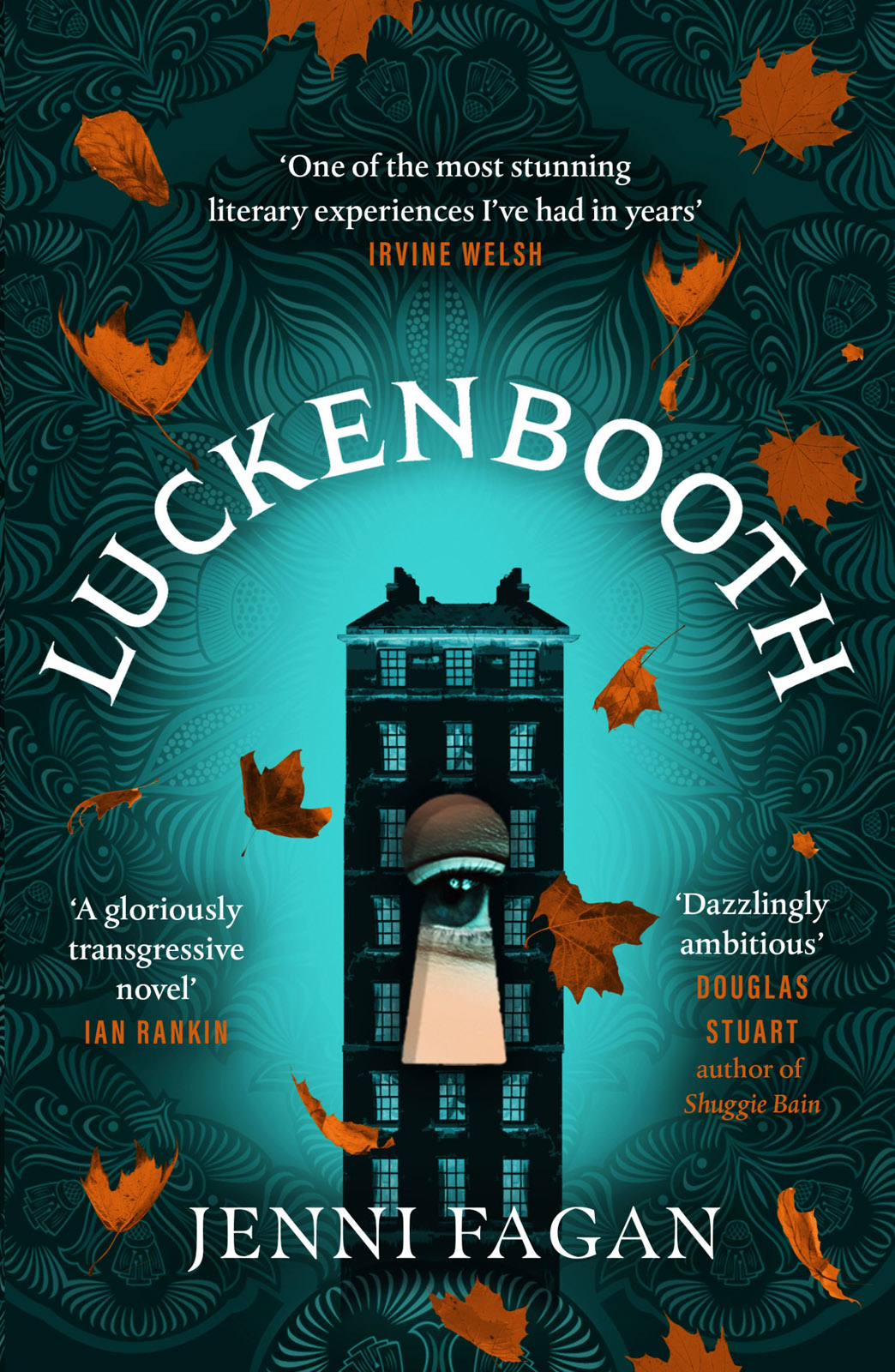 Cover, Luckenbooth by Jenni Fagan