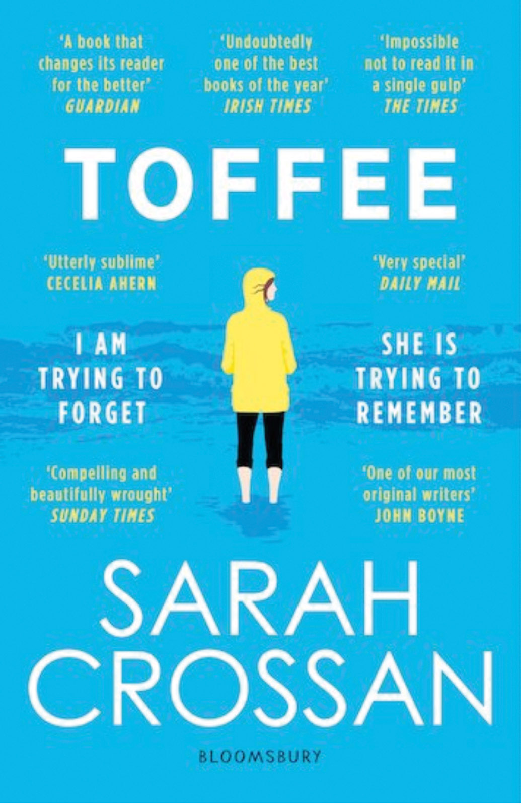 Toffee, by Sarah Crossan, Cover image