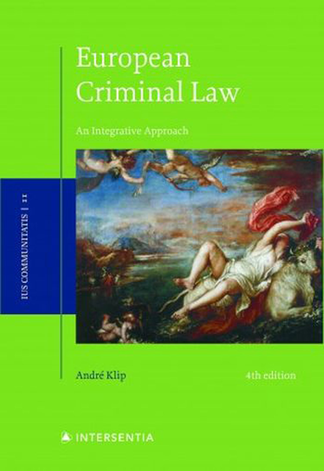 Cover, European Criminal Law by André Klip