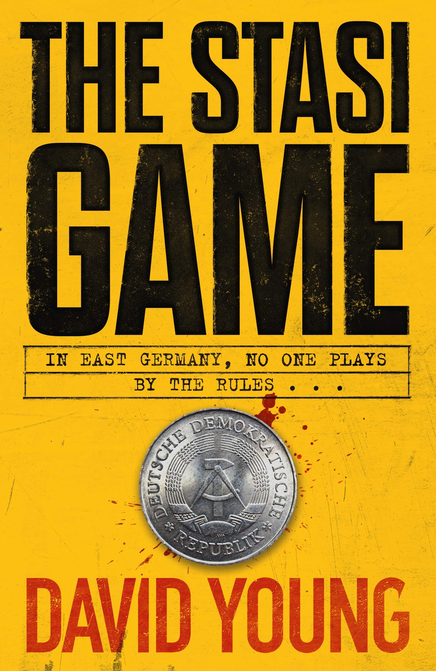 Cover: The Stasi Game, David Young