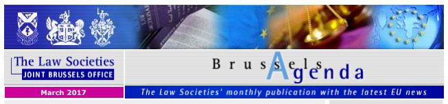 Brussels Agenda March 2017